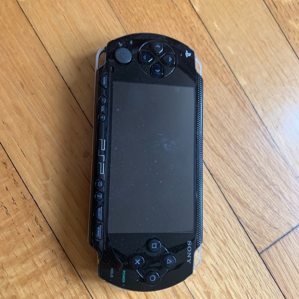 PSP with game